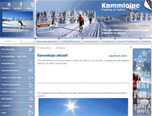 Tablet Screenshot of kammloipe.de